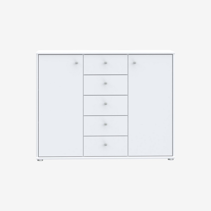Vue de trois-quarts de l'armoire BOBOOK