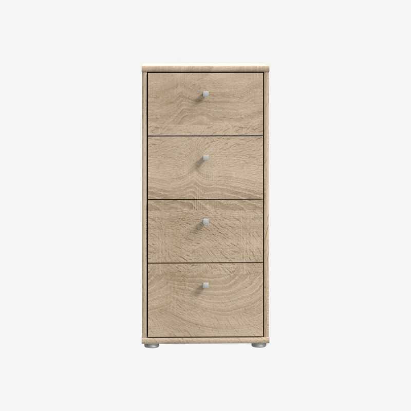 Vue détaillée de la commode BOBOOK