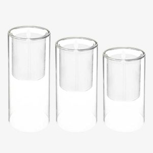Set de 3 bougies LED - CANDELY