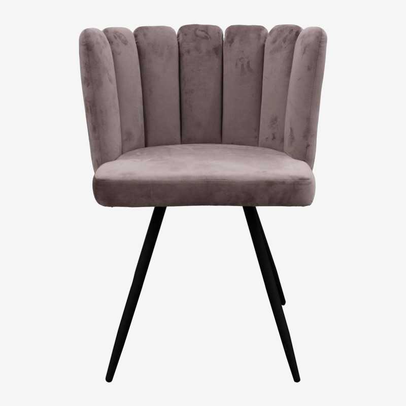 Vue de trois-quarts de la chaise CELIA