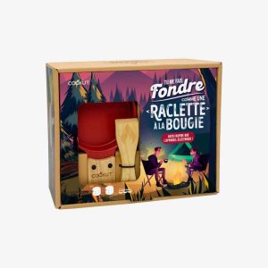Coffret raclette et fondue à la bougie
