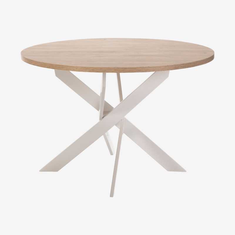 Vue de face de la table MILY