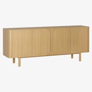 Bahut 4 portes 200x80 cm - PHILEAS