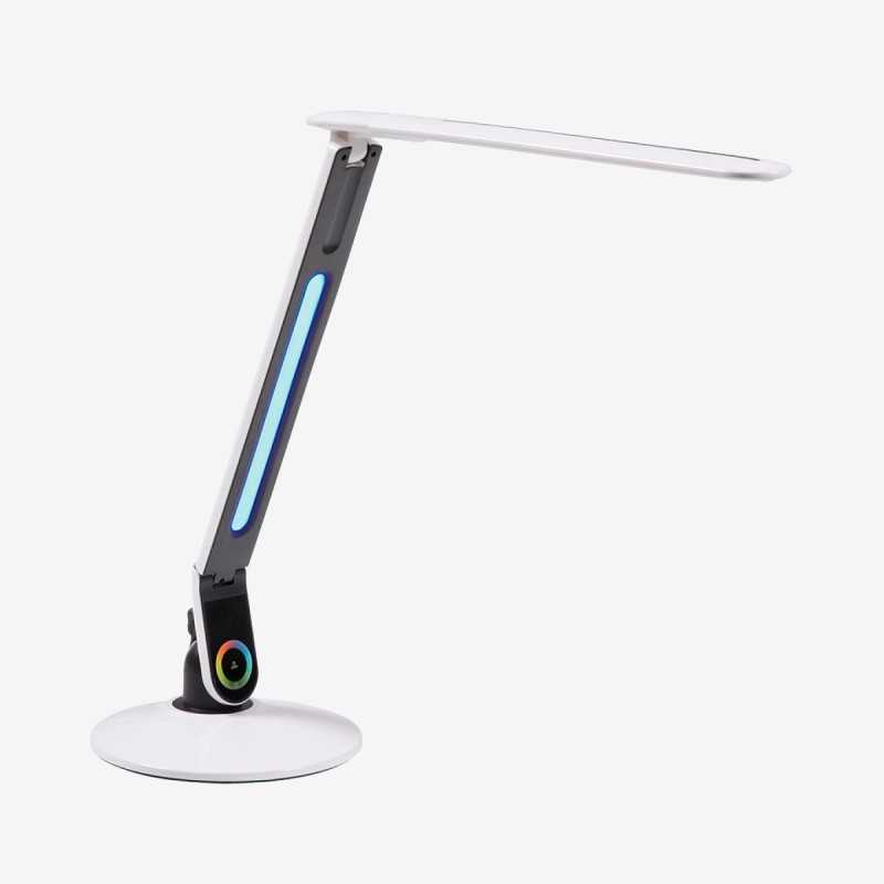 Lampe de bureau PLEK à LED, commande tactile et intensité réglable