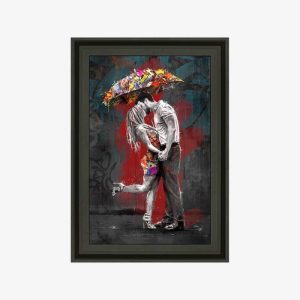 Les amoureux sous la pluie - ROMARIC