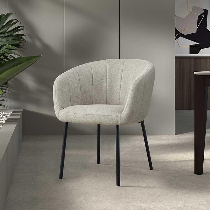 Vue détaillée de la chaise ROSELIA