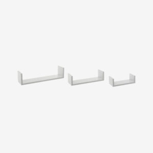 Set de 3 étagères bordure - FIXY