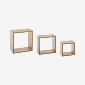Set de 3 étagères cube petit modèle - FIXY