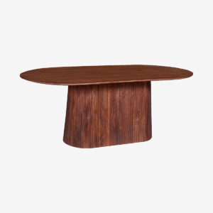 Table à manger ovale 200x76 cm - RAJA