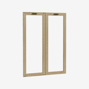 Set de 2 portes vitrées - FOROW