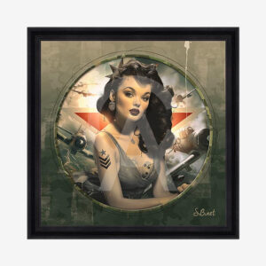 Pin up in army - BINET