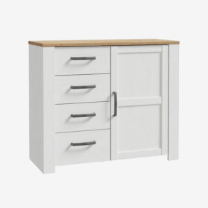 Commode 1 porte 4 tiroirs - FOSTER