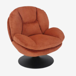 Fauteuil velours - PEPPER