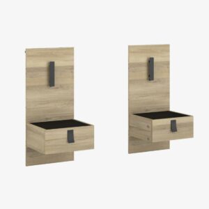 Chevet suspendus x2 - PAVANA