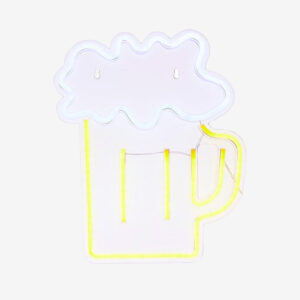 Neon mural - BIERE