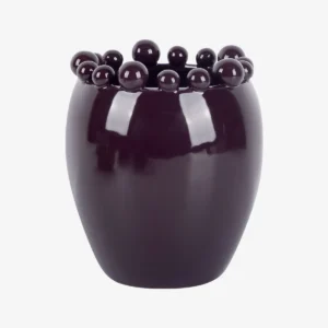 vase en céramique H 21 cm - CADIZ DOTTY